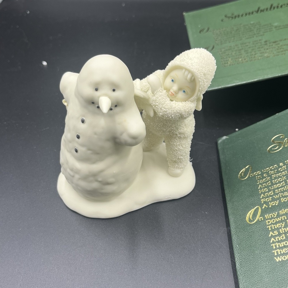 Vintage Snowbabies Lot of 3‎ with Original Boxes - Picture 5 of 16